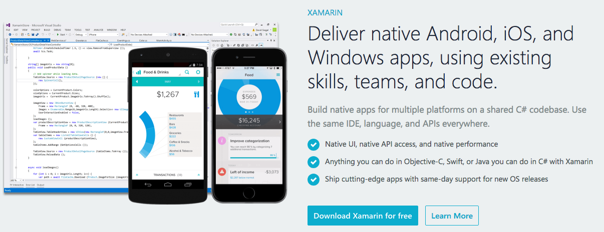 cross-platform-native-app-development-framework-xamarin