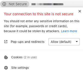 your-connection-to-this-site-is-not-secure